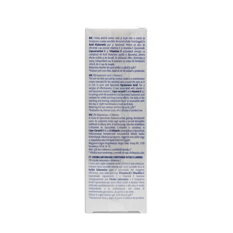 GEROVITAL HYALURON ANTI WRINKLE EYE AND LIP CONTOUR Cream 15ML - Image 3
